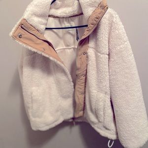 NWT Abercrombie & Fitch Sherpa Jacket